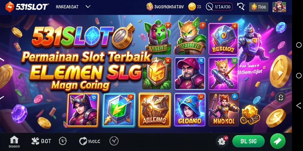 Gameplay menarik dari 531SLOT dengan elemen slot dan strategi.