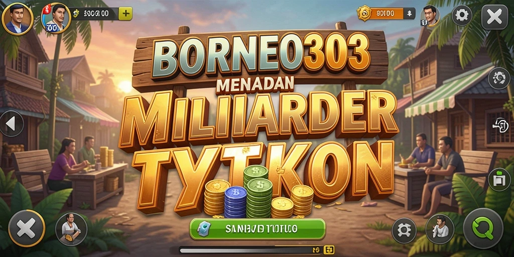 Tampilan gameplay <strong>BORNEO303</strong> yang memukau dalam mengelola bisnis.