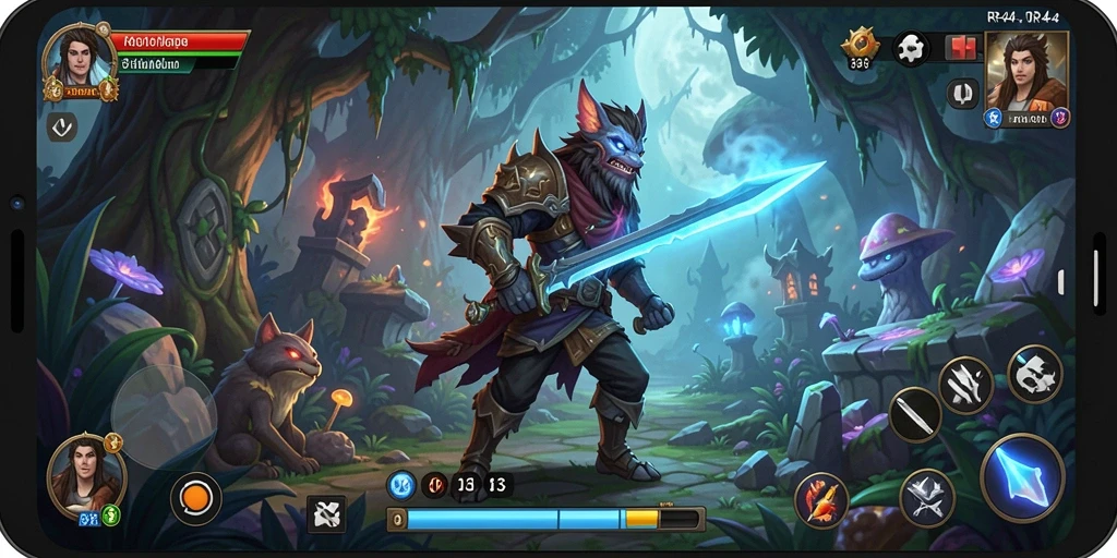 Screenshot menampilkan gameplay RR44 yang seru dan menantang.
